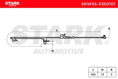 датчик, обороти на колелото STARK SKWSS-0350101