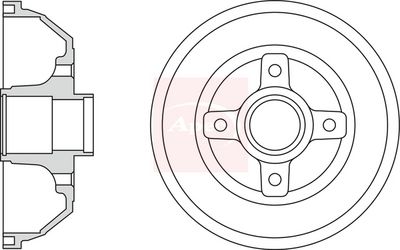 APEC Brake Drum DRM9926