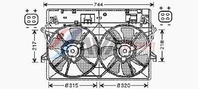 LüFTER MOTORKüHLUNG