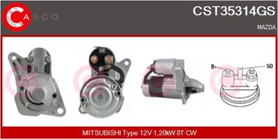 STARTER CASCO CST35314GS