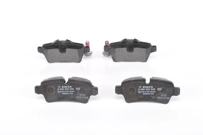 Brake Pad Set, disc brake 0 986 494 242