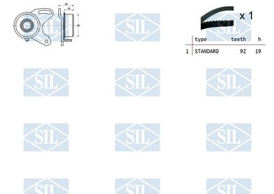SET CUREA DE DISTRIBUTIE Saleri SIL TK1166 1