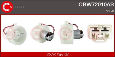 VENTILATOR HABITACLU CASCO CBW72010AS