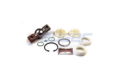 Koppelarm reparatieset Achter Links/Rechts (80, bevestigingsgaten afstand 130mm, diameter bevestigingsgat: 19mm) past: MAN F90, M90 07.86-06.96