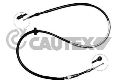 Тросик, cтояночный тормоз CAUTEX 468068 для AUDI A6