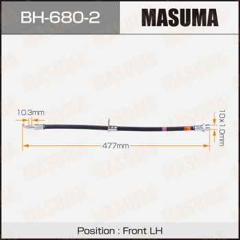 Тормозной шланг MASUMA BH-680-2 для LEXUS RX
