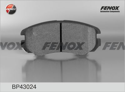 FENOX BP43024 Тормозные колодки и сигнализаторы  для HYUNDAI COUPE (Хендай Коупе)