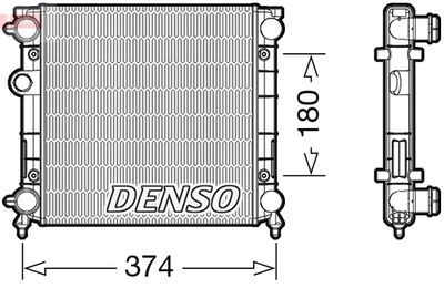 DENSO Kühler, Motorkühlung