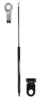 Gasveer kofferdeksel 250N, L-610mm/340mm, sUV:260mm past: VOLVO F10, F12, F16, FH12, FH16 08.77-
