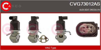 AGR-Ventil CASCO CVG73012AS
