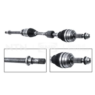 полуоска SNR DK55.280