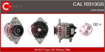 Генератор CASCO CAL10313GS для FORD MAVERICK