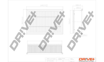 FILTRU AER Dr!ve+ DP1110100198