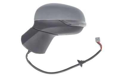 Zijspiegel Links (elektrisch, in reliëf, met verwarming, assistent rijstrookverandering, under-coated, elektrisch opklapbaar, met indicator) past: FORD PUMA 2 09.19-