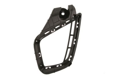Halogeen frame Voor Rechts (VS-versie, black-matt, LIMITED/N-LINE) past: HYUNDAI TUCSON NX4E 11.20-05.24