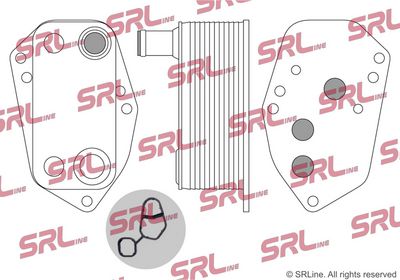 Oil cooler, engine oil