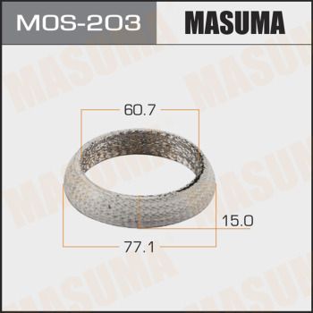 Уплотнительное кольцо, труба выхлопного газа MASUMA MOS-203 для LEXUS GX