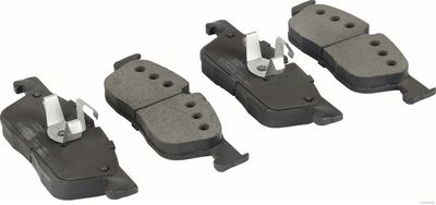 комплект спирачно феродо, дискови спирачки HERTH+BUSS JAKOPARTS J3600854