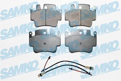 Комплект тормозных колодок, дисковый тормоз SAMKO 5SP1371B для PORSCHE CAYMAN