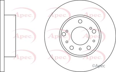 Brake Disc APEC DSK903