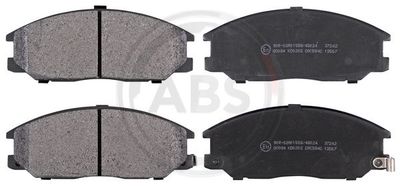 Zestaw klocków hamulcowych, hamulce tarczowe A.B.S. 37242
