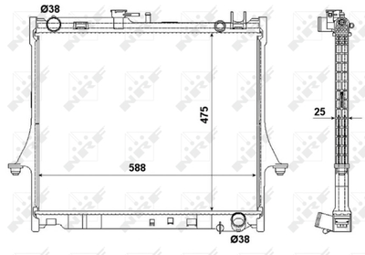 WILMINK GROUP WG1721998 Крышка радиатора для ISUZU D-MAX