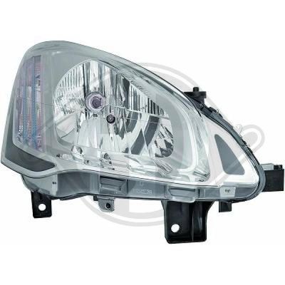 DIEDERICHS 4013880 Основная фара  для CITROËN BERLINGO (Ситроен Берлинго)