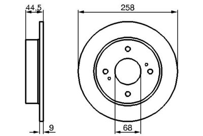 Brake Disc 0 986 478 284