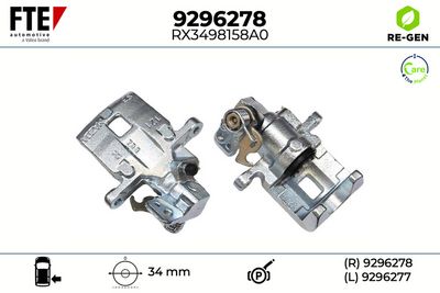 спирачен апарат FTE 9296278