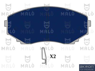 Комплект тормозных колодок, дисковый тормоз AKRON-MALÒ 1050590 для MITSUBISHI PAJERO