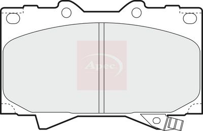 DriveTec Brake Pads DBPPAD1076