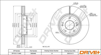 BREMSSCHEIBE DR!VE+ DP1010110460 2