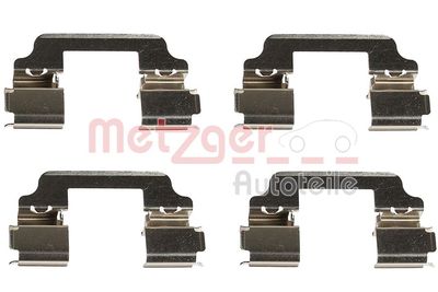Комплектующие, колодки дискового тормоза METZGER 109-0154 для BMW X7