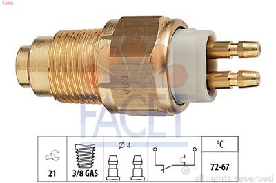 COMUTATOR TEMPERATURA VENTILATOR RADIATOR