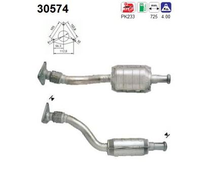 Katalizator AS 30574