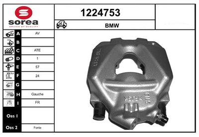 ETRIER DE FREIN - BMW / AV