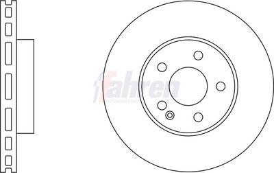 Fahren Brake Disc FBD6110
