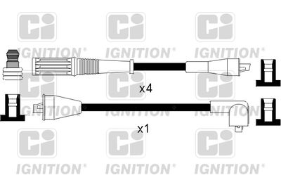 Комплект проводов зажигания QUINTON HAZELL XC982 для ABARTH RITMO