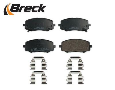Bromsbeläggssats, skivbroms BRECK 24910 00 702 00 för HYUNDAI, KIA