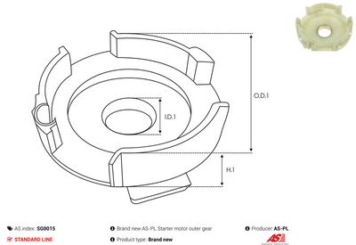 Vorschau Reparatursatz, Starter Ansicht 3