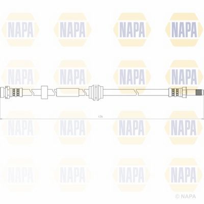 Brake Hose NAPA NBH1074