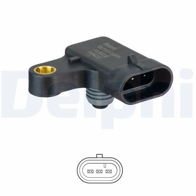 Sensor, intake manifold pressure PS10222