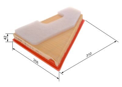 LUFTFILTER BOSCH F026400657 4