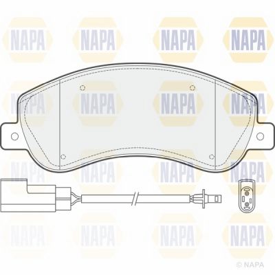 Brake Pad Set NAPA PBP7060