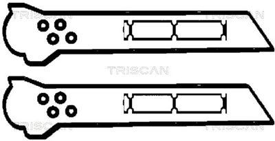 Комплект прокладок, крышка головки цилиндра TRISCAN 515-7519 для TOYOTA MR2