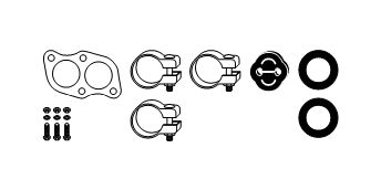 SET MONTARE SISTEM DE ESAPAMENT