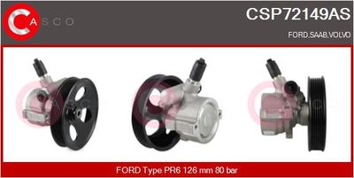 CASCO Hydraulikpumpe, Lenkung Brand New HQ (CSP72149AS)