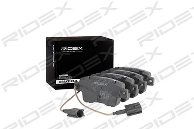 Комплект тормозных колодок, дисковый тормоз RIDEX 402B0771 для ABARTH PUNTO