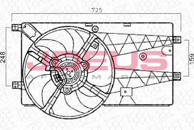 LüFTER MOTORKüHLUNG