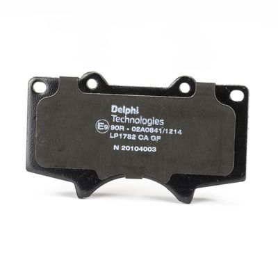 BREMSBELAGSATZ SCHEIBENBREMSE DELPHI LP1782 3